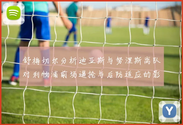 舒梅切尔分析迪亚斯与努涅斯离队对利物浦前场逼抢与后防适应的影响